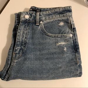 Mavi Petite distressed jeans